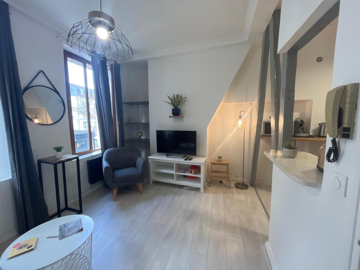 Ferienwohnung Charmant F2 Centre Ville De Rouen Exterior foto